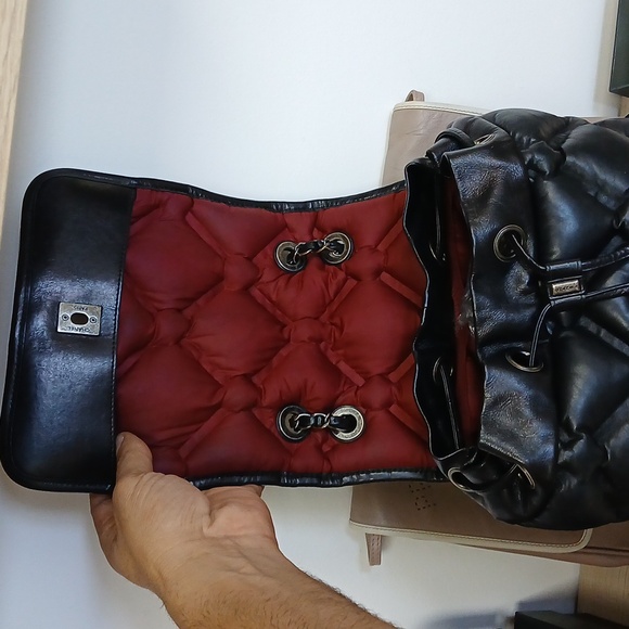 SOLD Chanel Black Quilted Leather Backpack - Picture 7 of 8